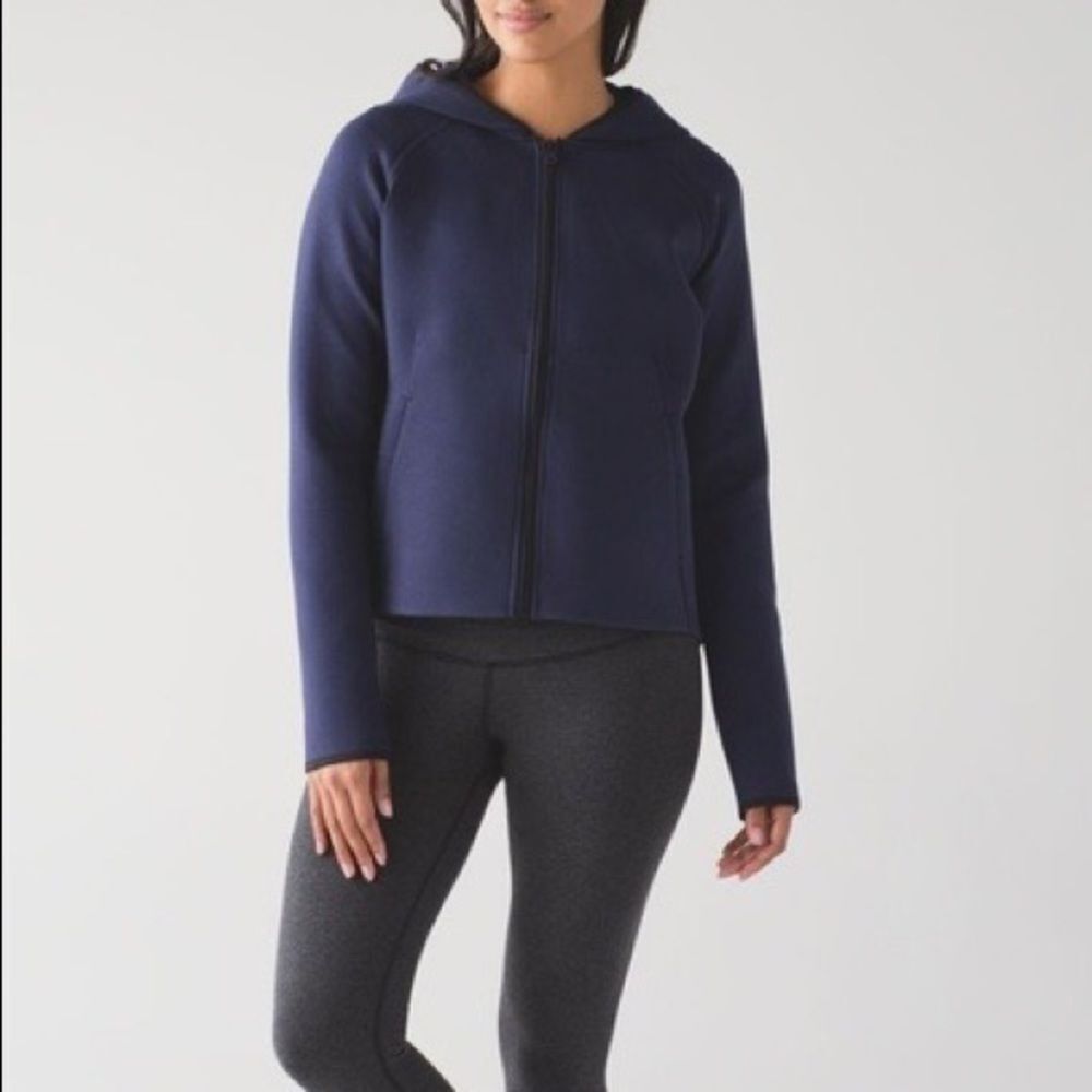 Lululemon Blue City Bound Full Zip Hoodie - Women’s 4